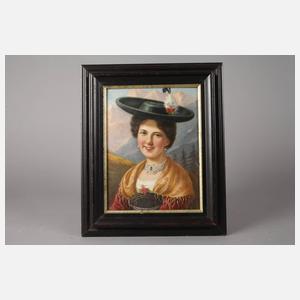 Ludwig Dominik Kohrl, Frau in Tracht