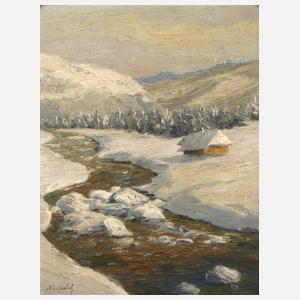Gustav Kullrich, Winterlandschaft