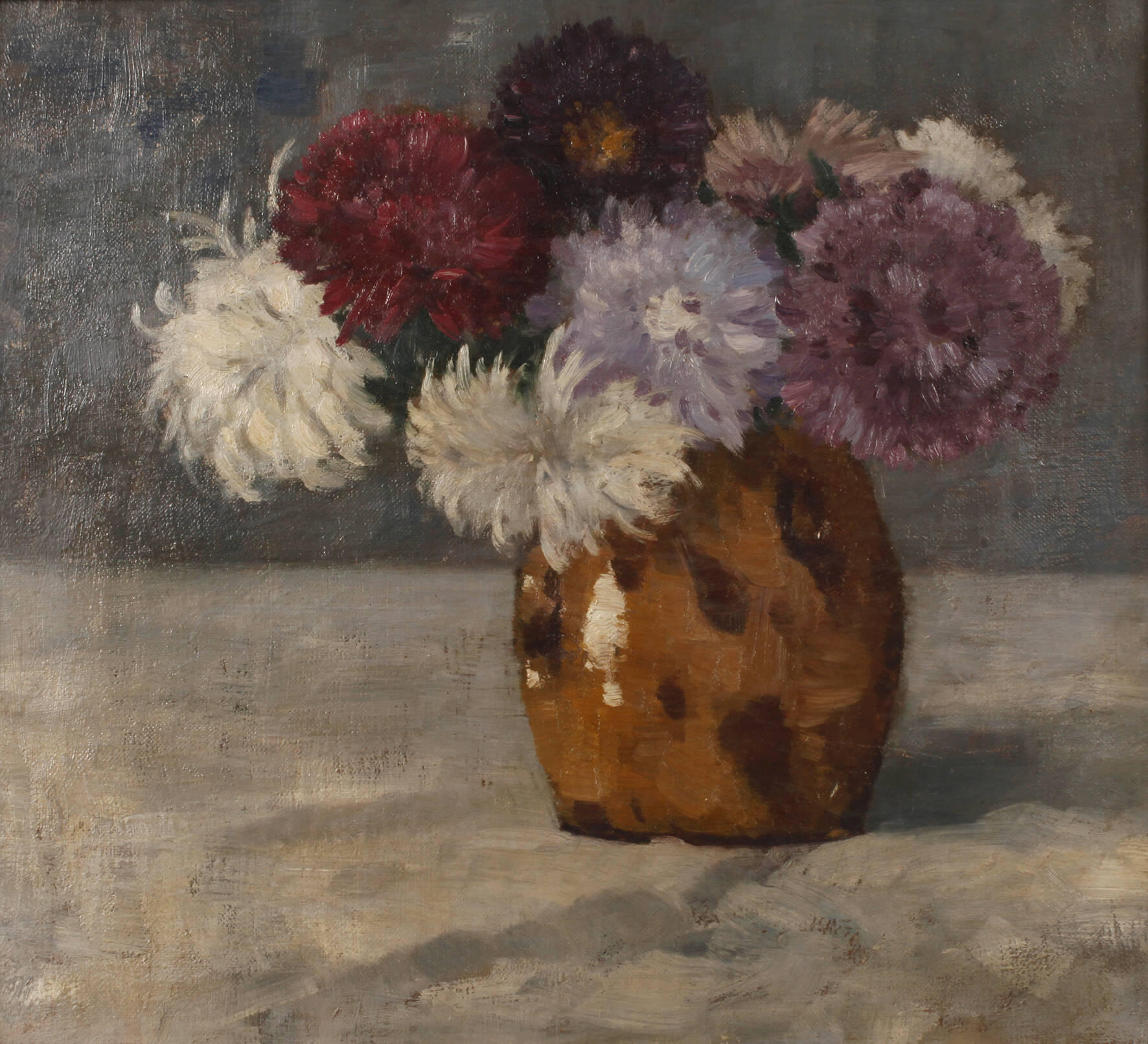 Prof. Carl Küstner, Blumenstillleben