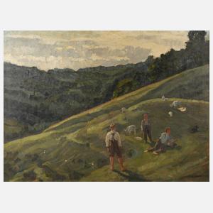 Albert Lamm, An einem Sommertag