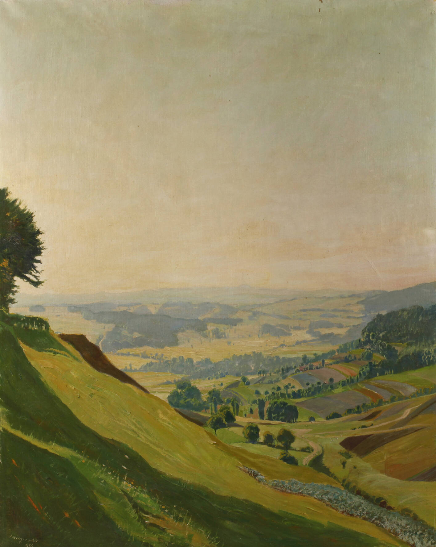 Lamprecht, Sommerliche Gebirgslandschaft