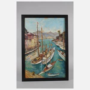 Rudolf Lunghard, Ansicht Porto Fino