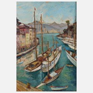Rudolf Lunghard, Ansicht Porto Fino