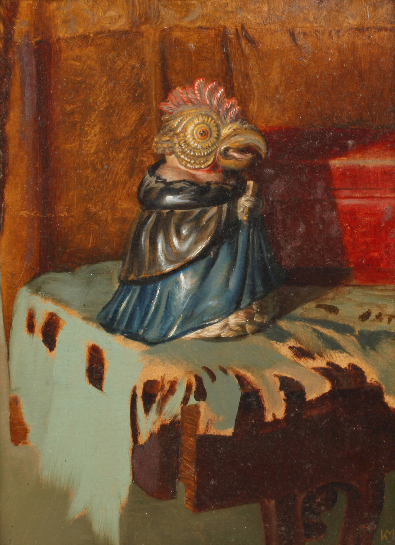 Karl Mediz, attr., Fabelwesen