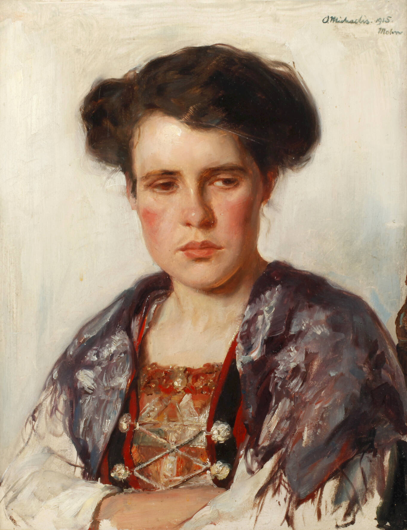 Oskar Michaelis, Bäuerin