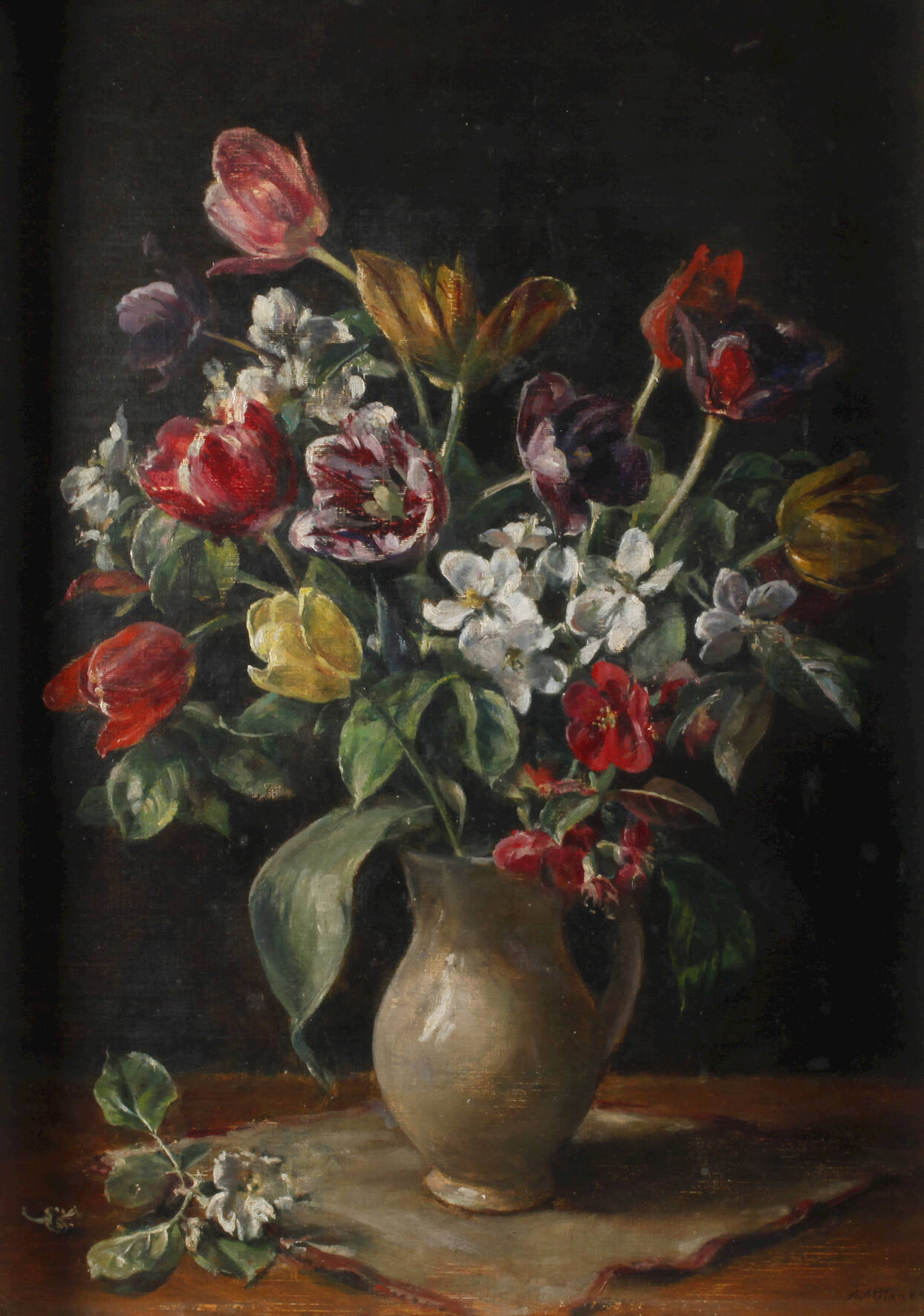 Prof. Alfred Milan, Frühlingsstrauß