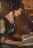 Józef Ápárd Murmann, attr., Lesende Frau