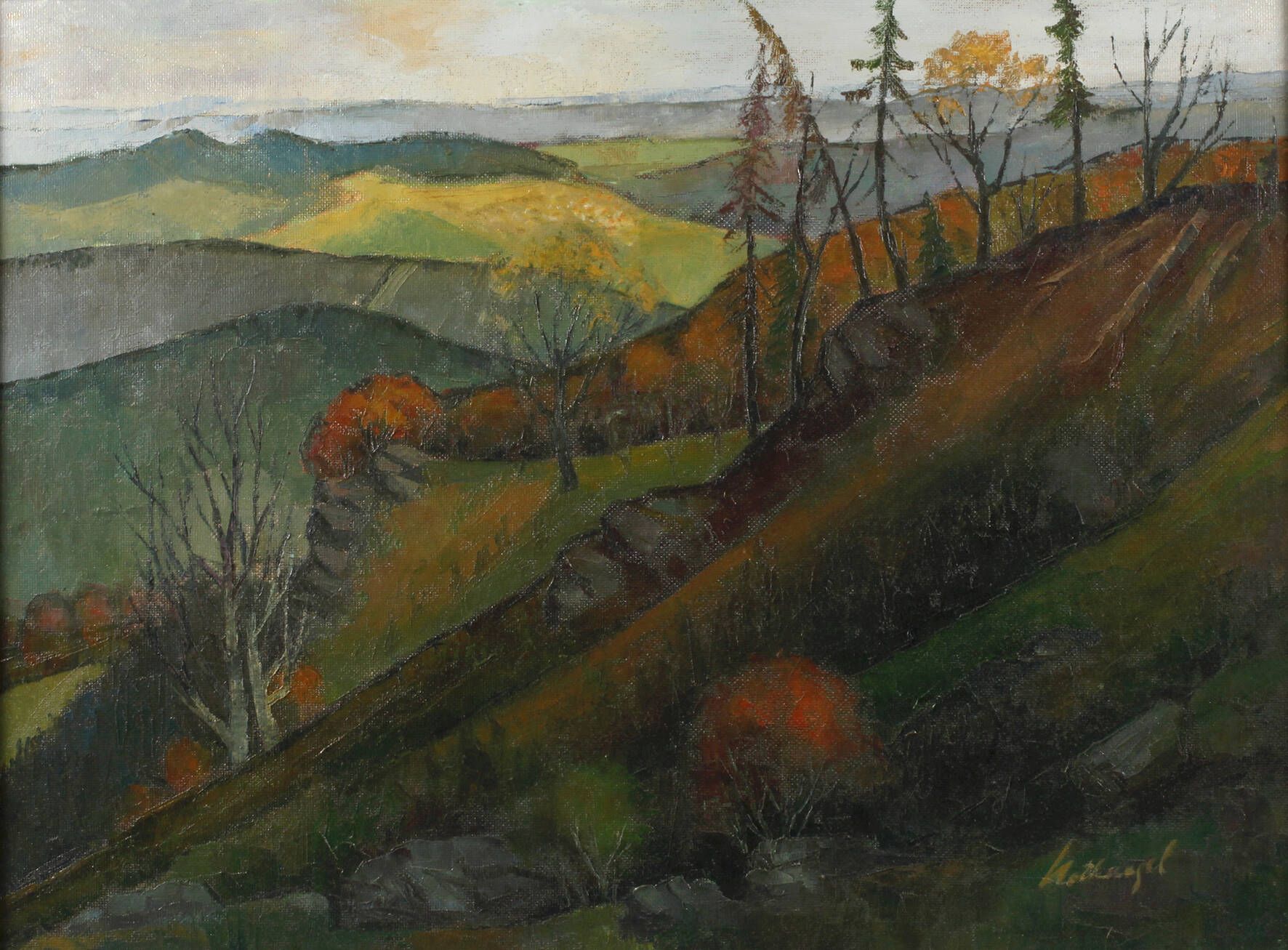 Fritz Nothnagel, Im Thüringer Wald