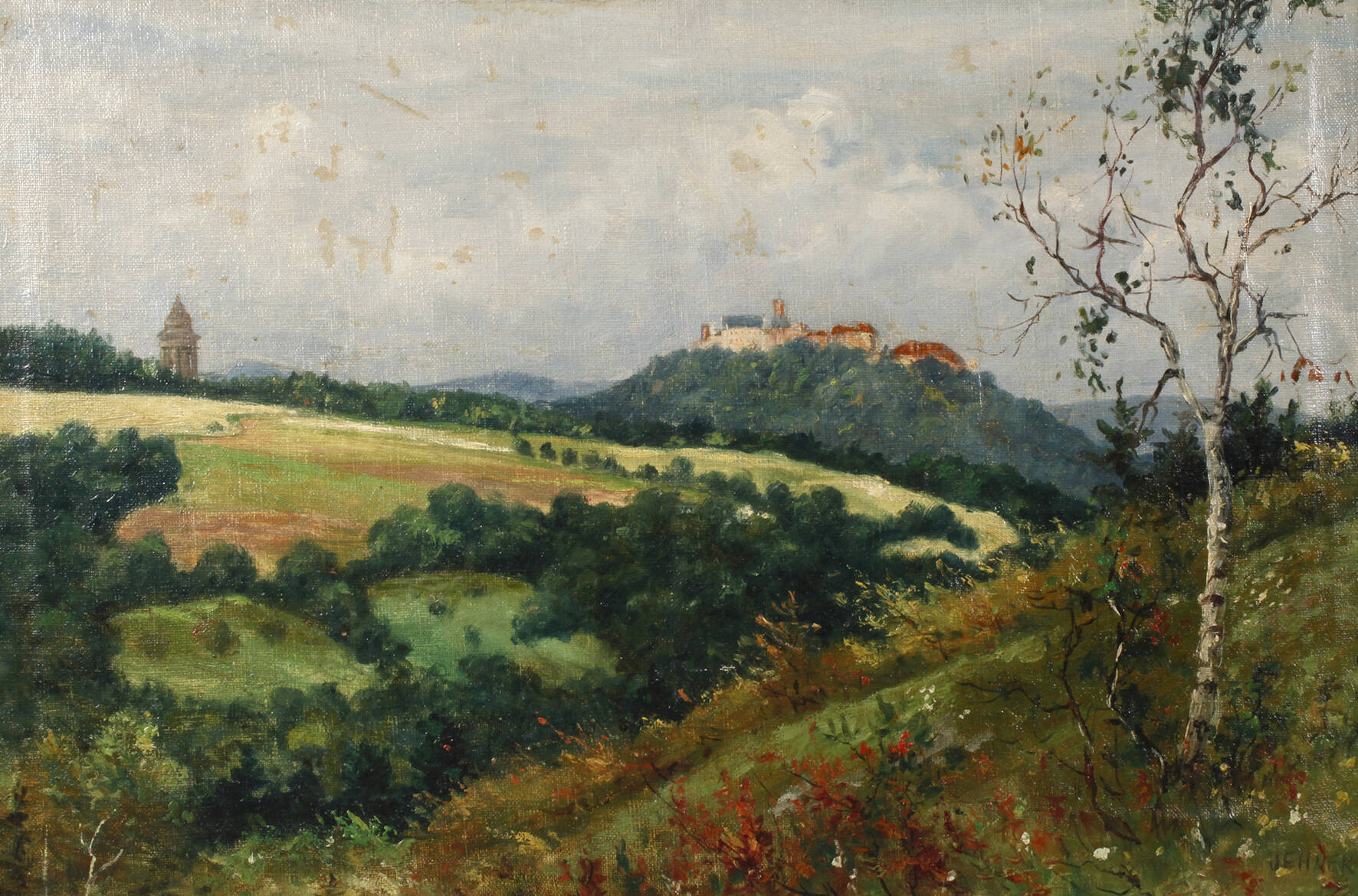 Max Oehler, Wartburgansicht