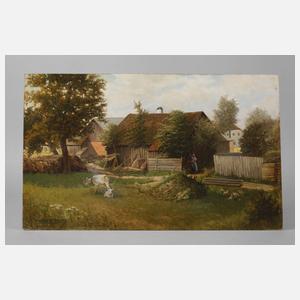 Marie Onken-Palme, Auf dem Bauernhof