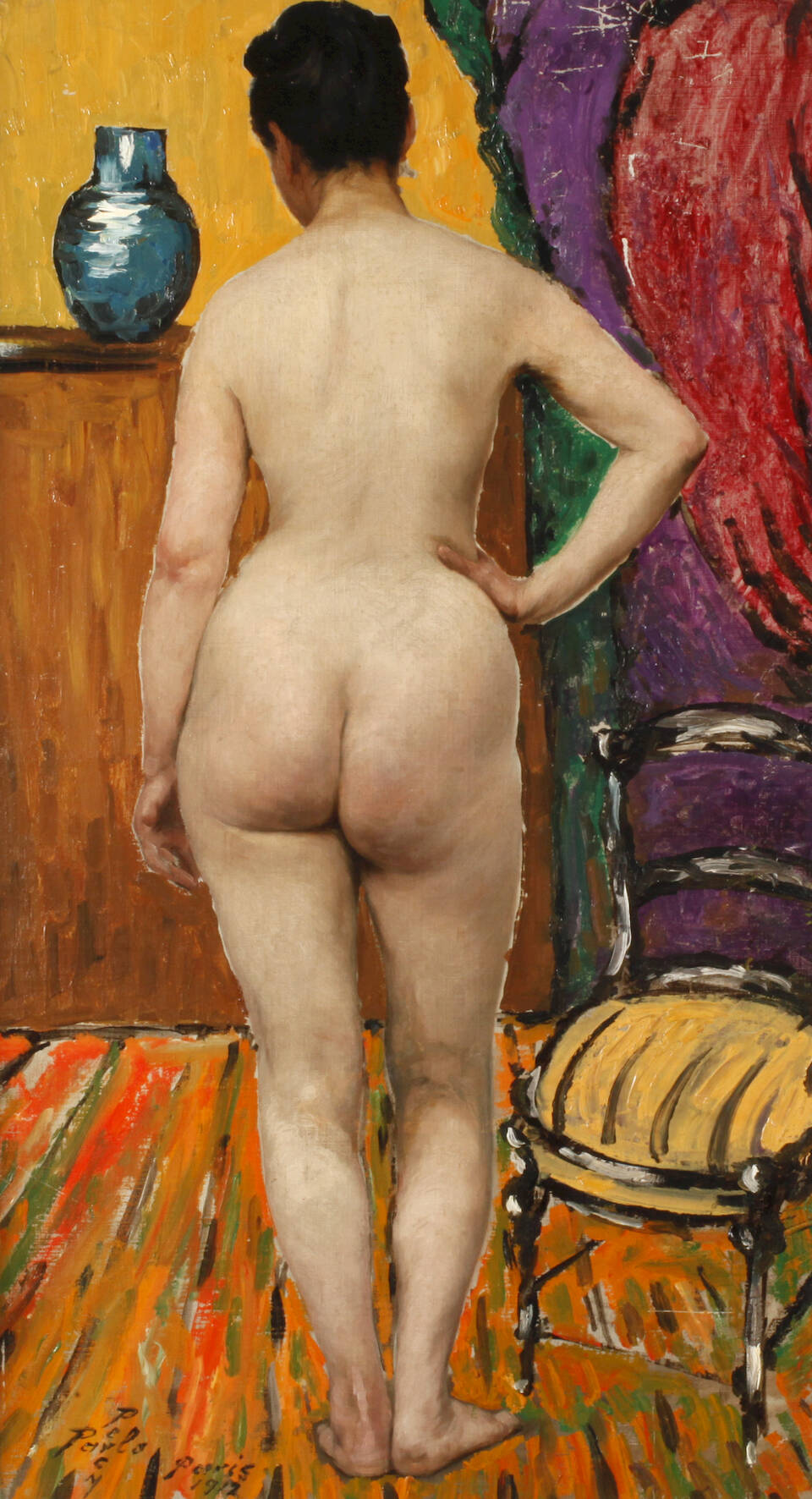 Percy Parlo "Paris - Le cabinet de toilette"