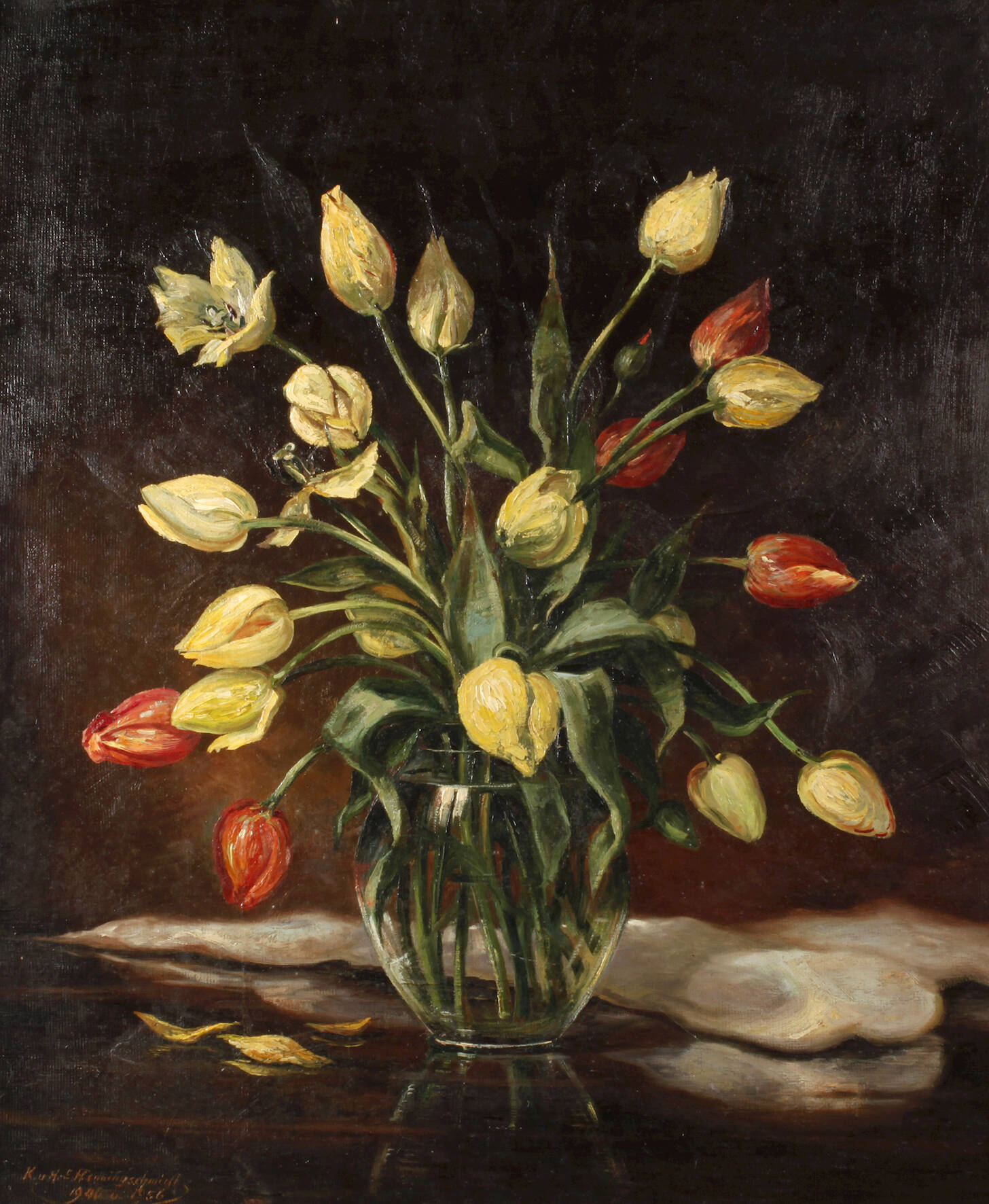 Kurt und Hans Pfenningschmidt, Tulpenstillleben