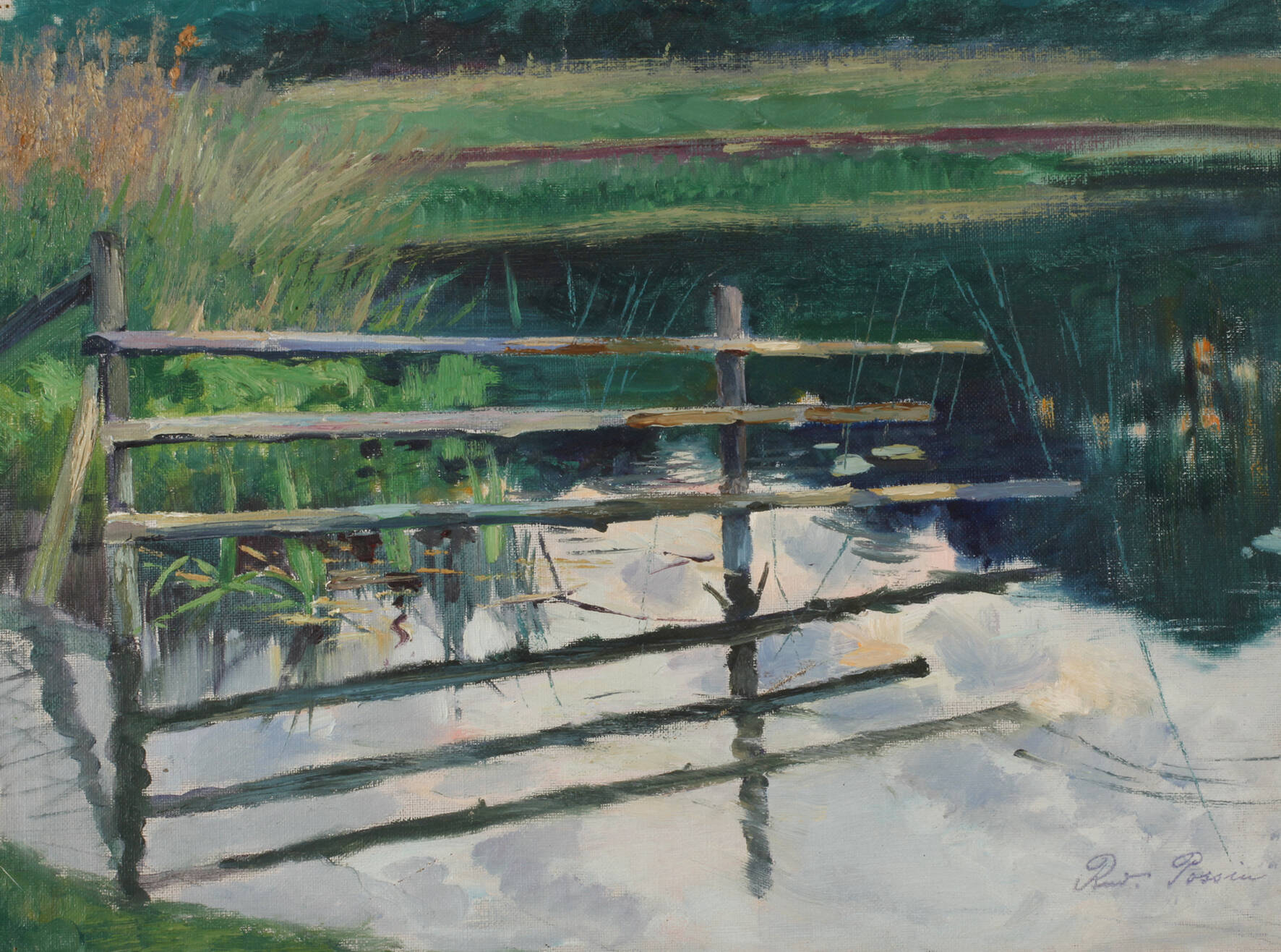 Rudolf Possin, Uferpartie