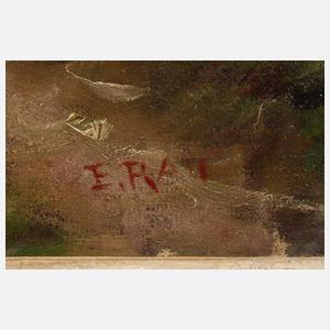 Emil Rau, sommerliche Gebirgslandschaft