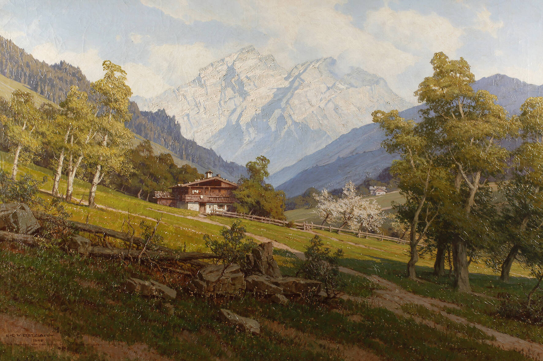 Ernst Carl Walter Rezlaff, Hoher Göll