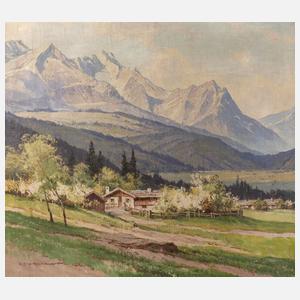 Ernst Carl Walter Retzlaff, Sommer in den Alpen