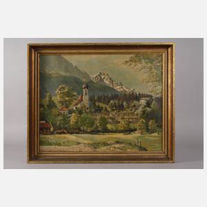 Hans Saum, Blick auf Grainau