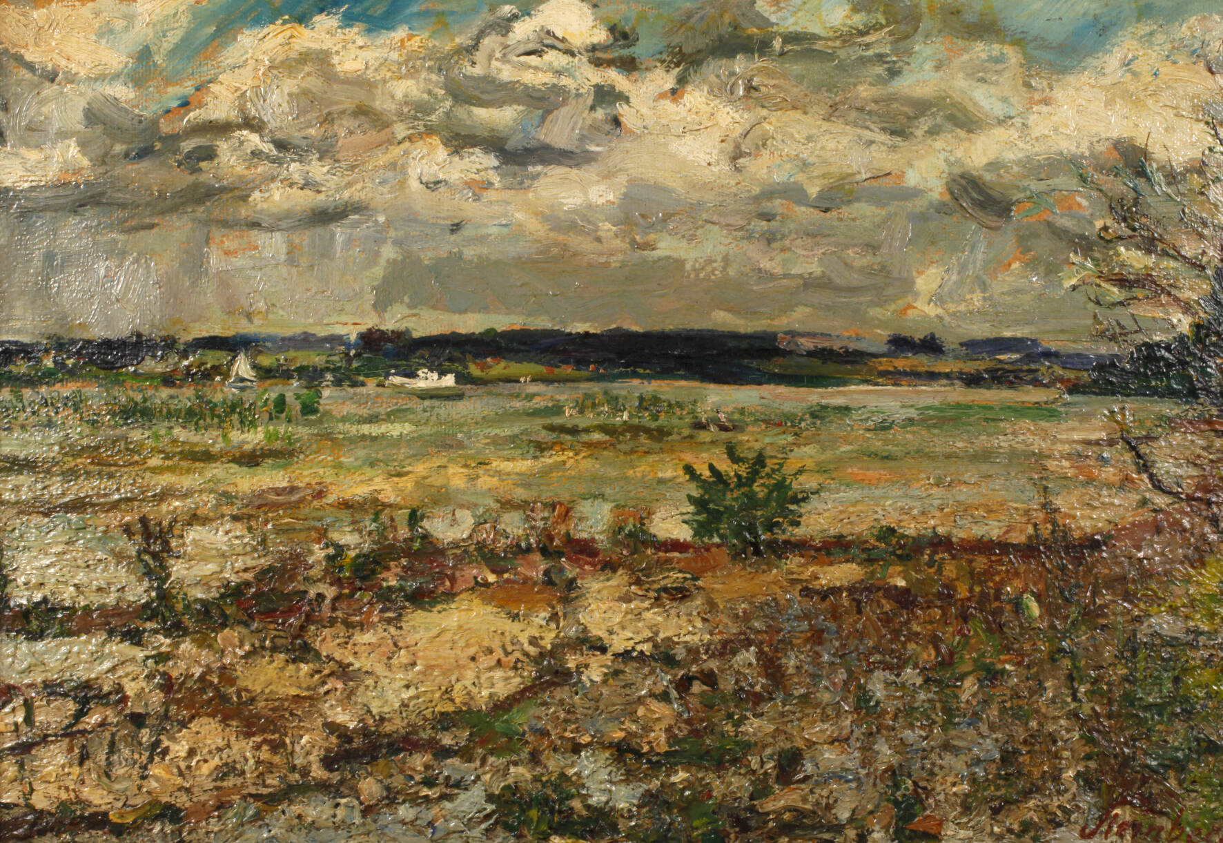 Albert Steinbeck, Weite Landschaft
