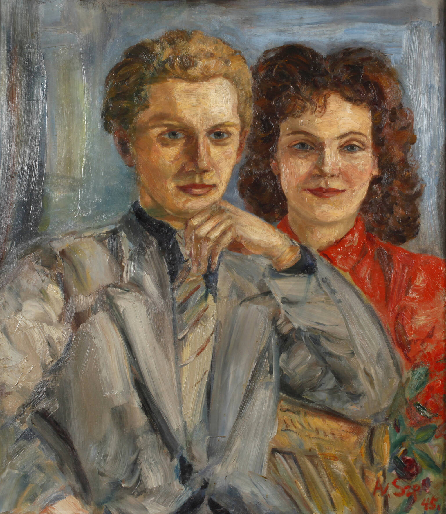 Alexander von Szpinger, Doppelportrait