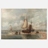 J. Tenhagen, Schiffe am Strand111