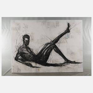 Winston Torr, Liegender Männerakt