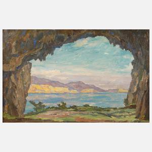 Prof. Hans Unger, Grotte am Meer