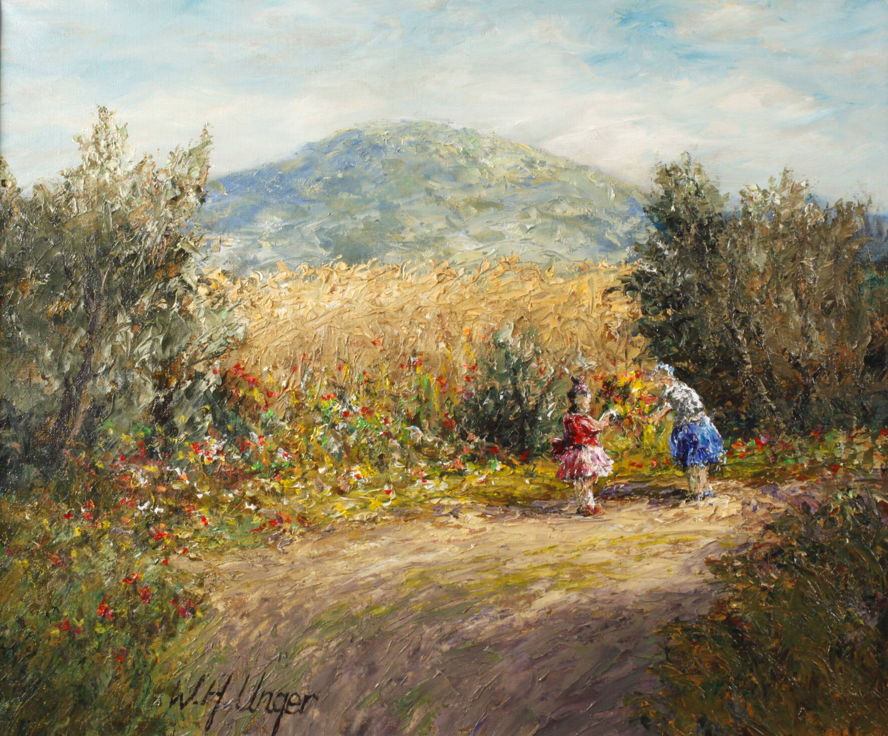 Wolfgang Unger, "Sommertag"