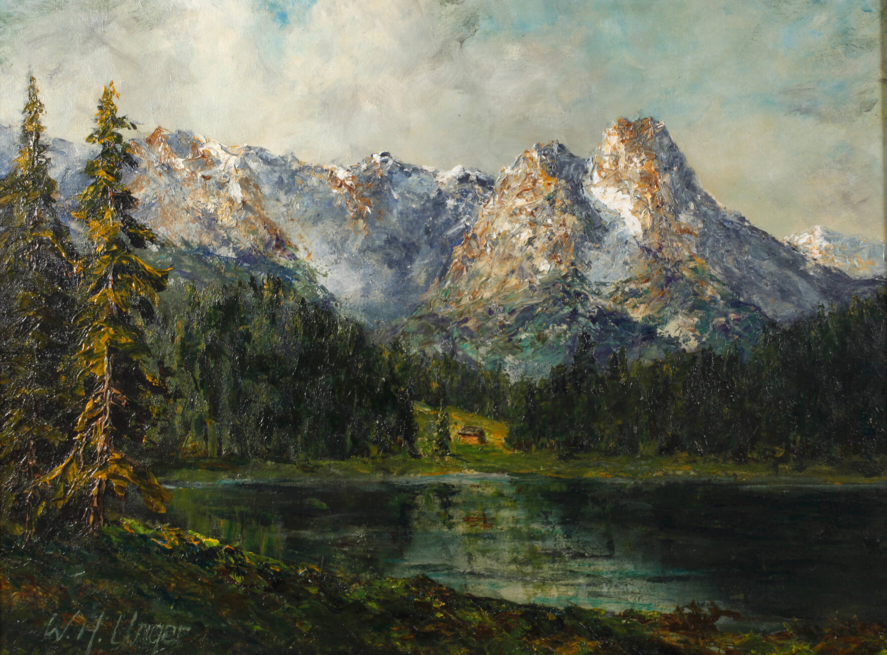 Wolfgang Heinz Unger, "Riesser See"