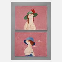 Nicola Vietti, Paar Ölgemälde111