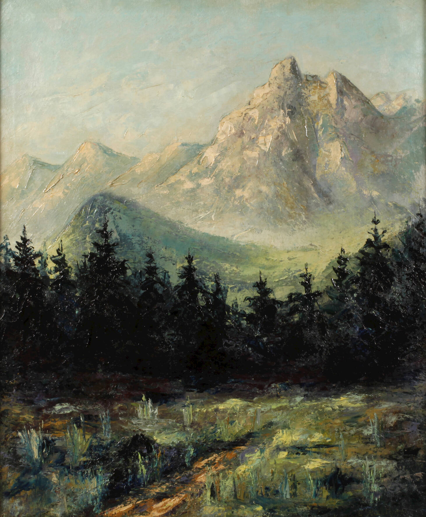 O. Walther, Gebirgslandschaft