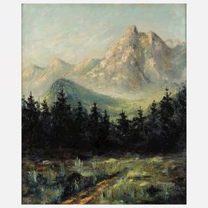 O. Walther, Gebirgslandschaft