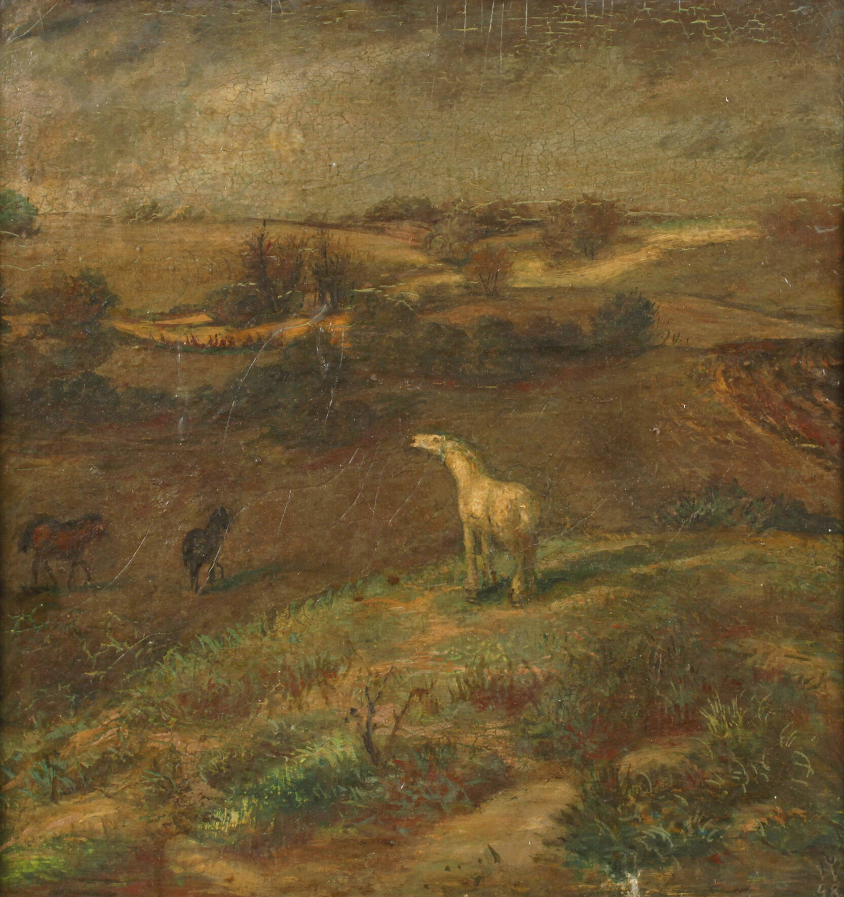 Else Wex-Cleemann, "Aufziehendes Gewitter"