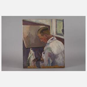 Wilhelm Winkler, attr., Selbstportrait