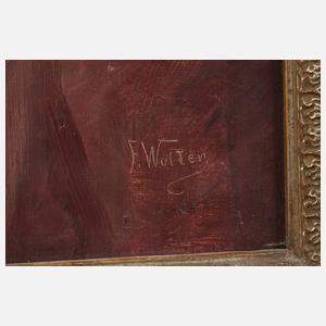 Franz Wolter, Stillleben mit Porzellanfigur