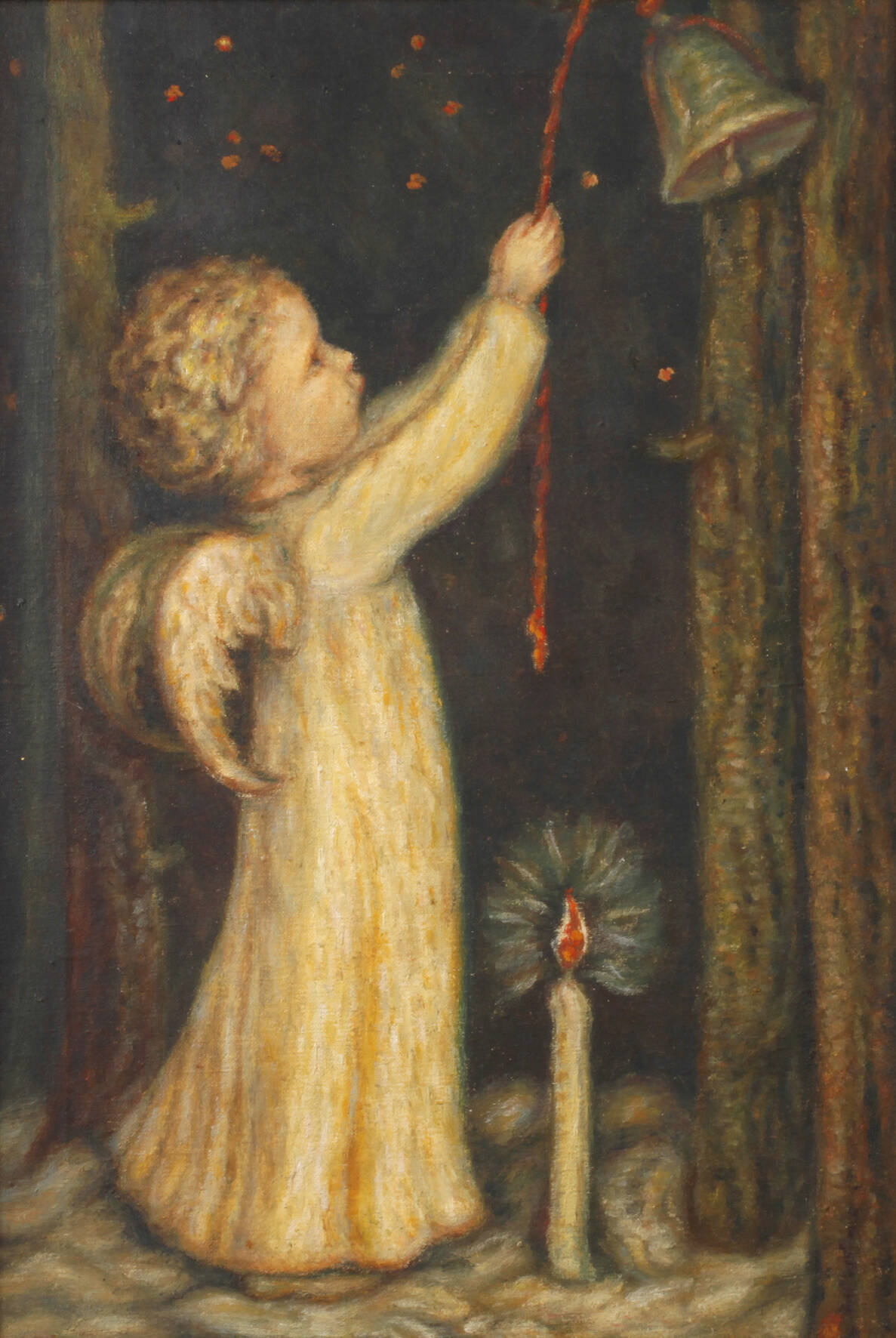 Läutender Weihnachtsengel