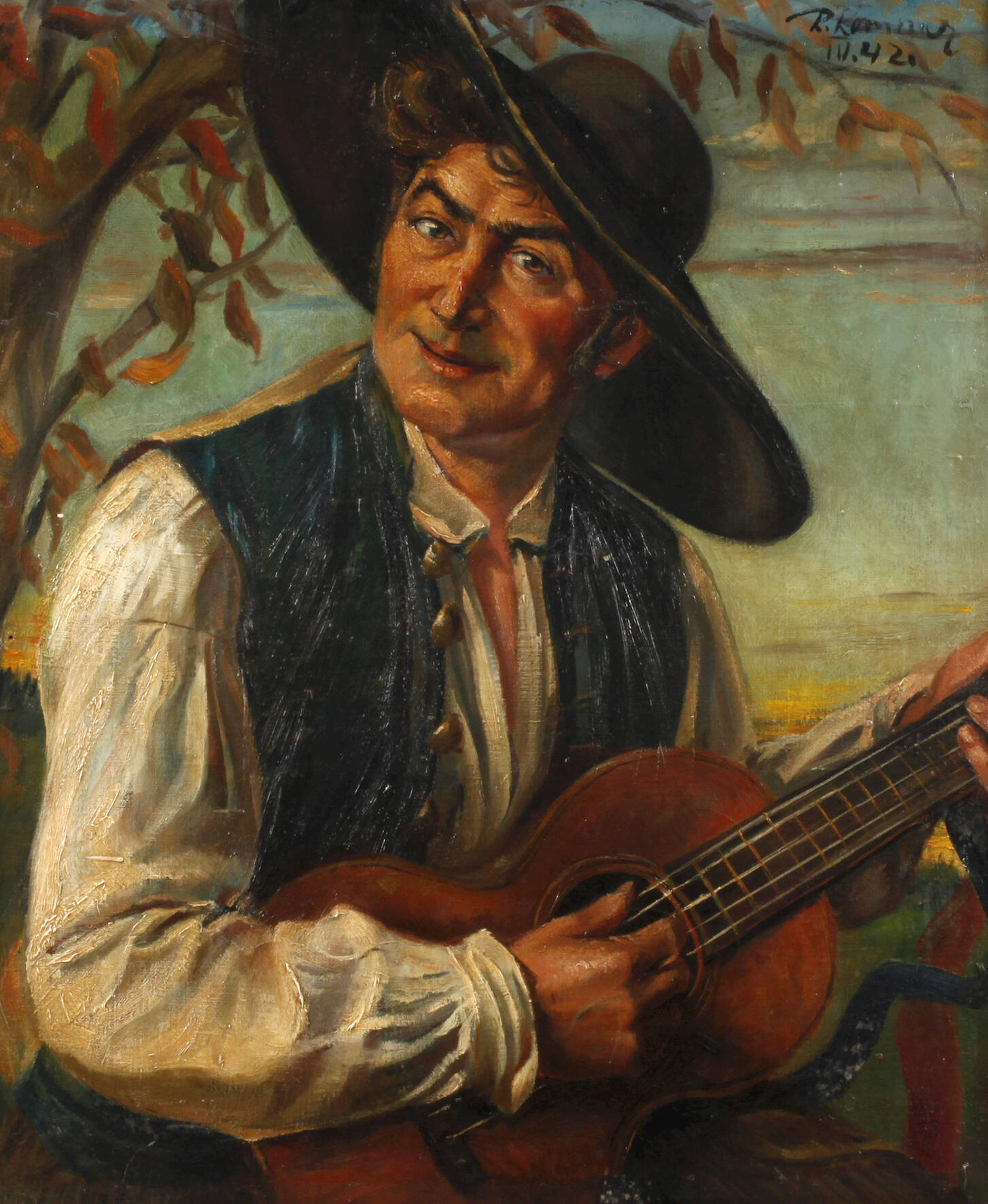 "Mandolinenspieler"