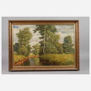 Sommerlicher Bachlauf