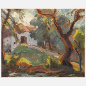 Expressive Sommerlandschaft