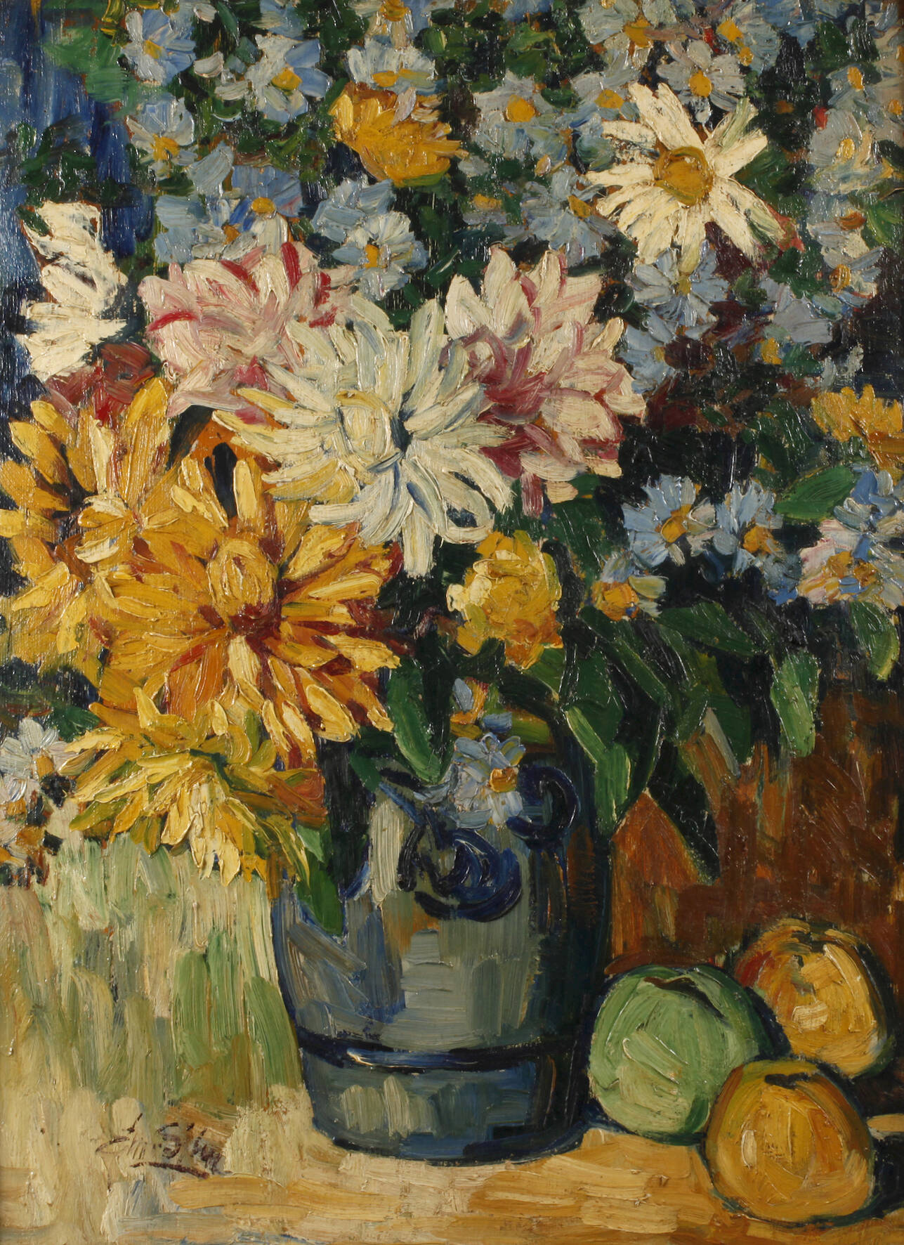 Sommerblumenstillleben