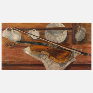 Stillleben mit Geige