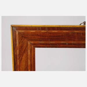 Furnierter Rahmen mit Einlegearbeit