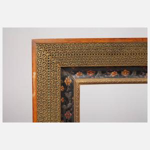 Leiste mit Messingapplikationen, Ende 19. Jh.