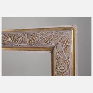 Goldstuckleiste mit Margeriten um 1900