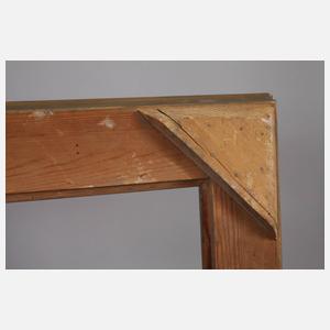 Goldstuckrahmen mit Akanthusblattfries um 1910