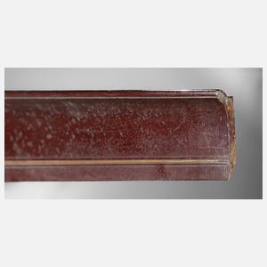 Braune Lackleiste um 1910