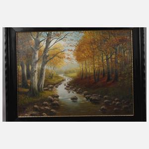 Schwarze Lackleiste um 1910