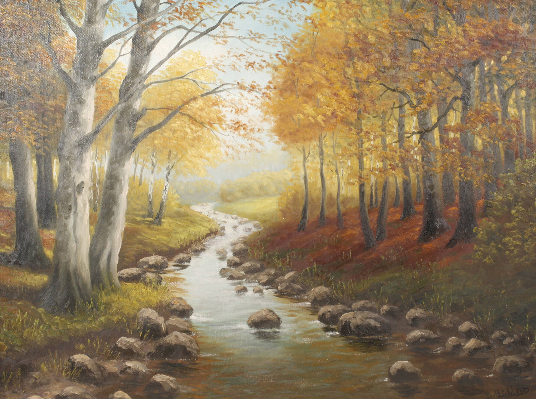 Schwarze Lackleiste um 1910