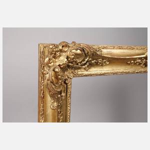 Prächtiger Goldstuckrahmen Mitte 20. Jh.