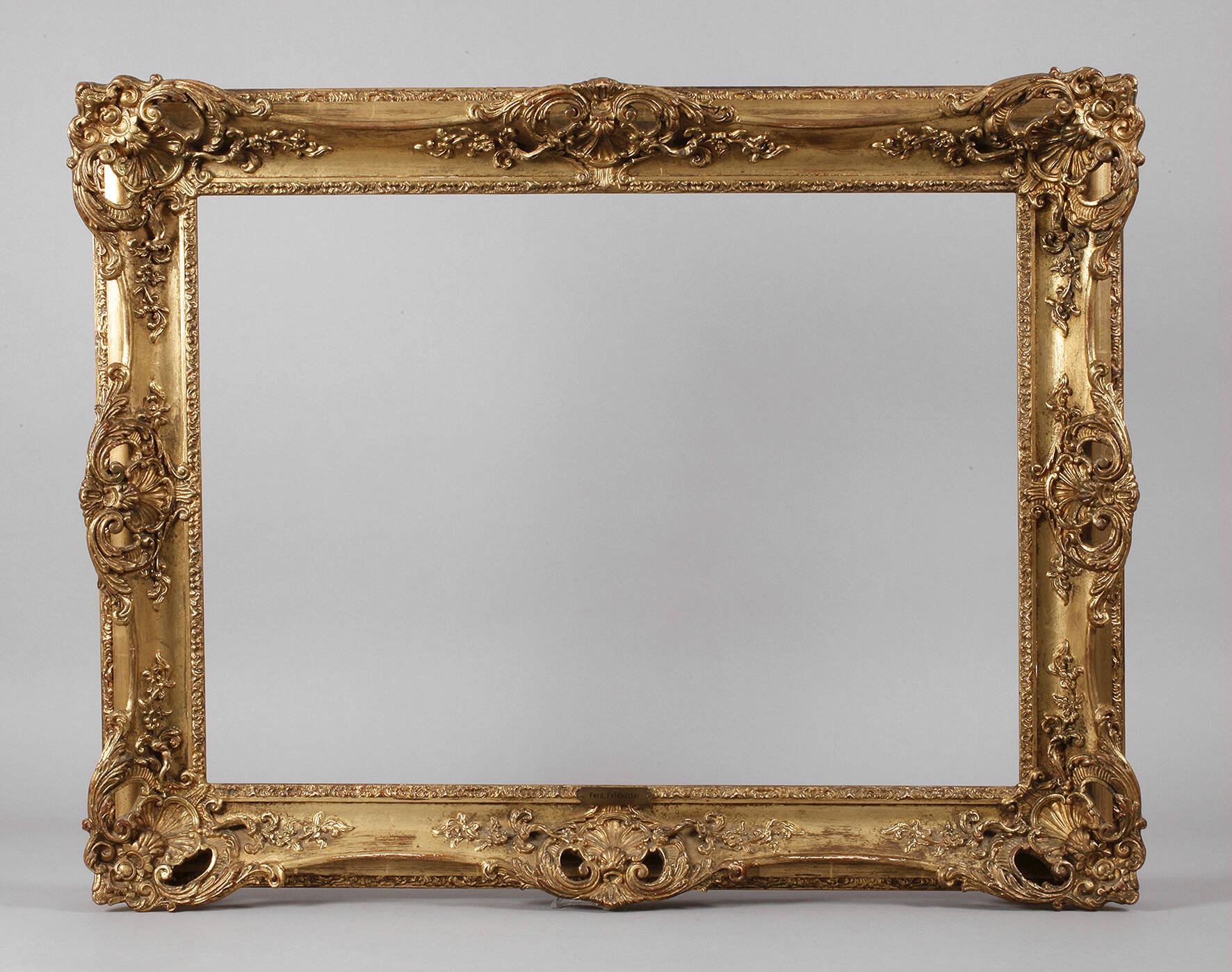 Prächtiger Goldstuckrahmen Mitte 20. Jh.