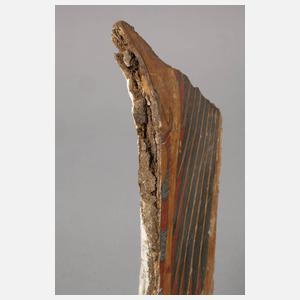 Fragment einer Mumienkartonage